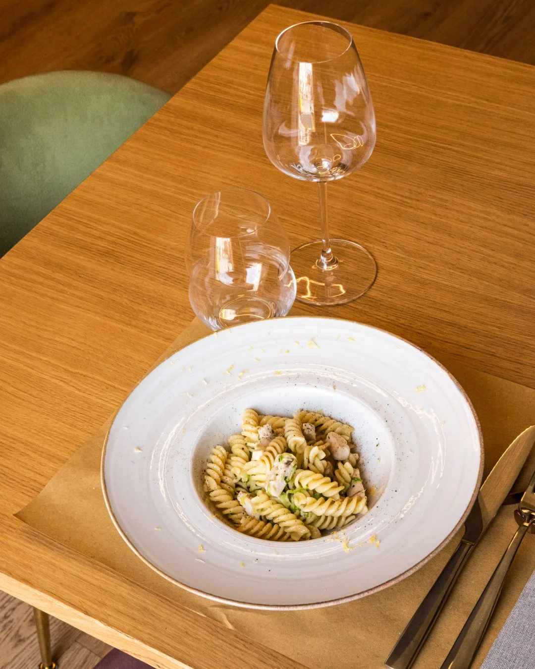 pausa pranzo a cantina 121